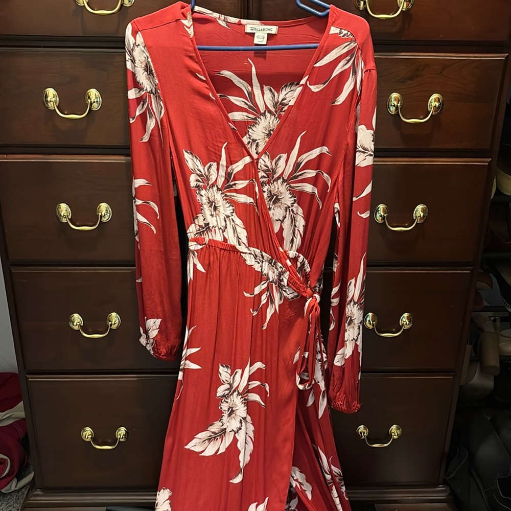 Billabong Maxi Wrap Dress